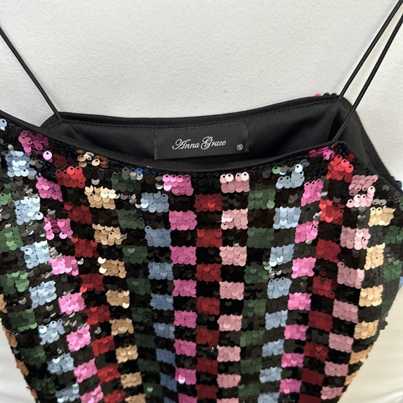 Anna Grace - Sequin top - NWOT - Picture 3 of 12
